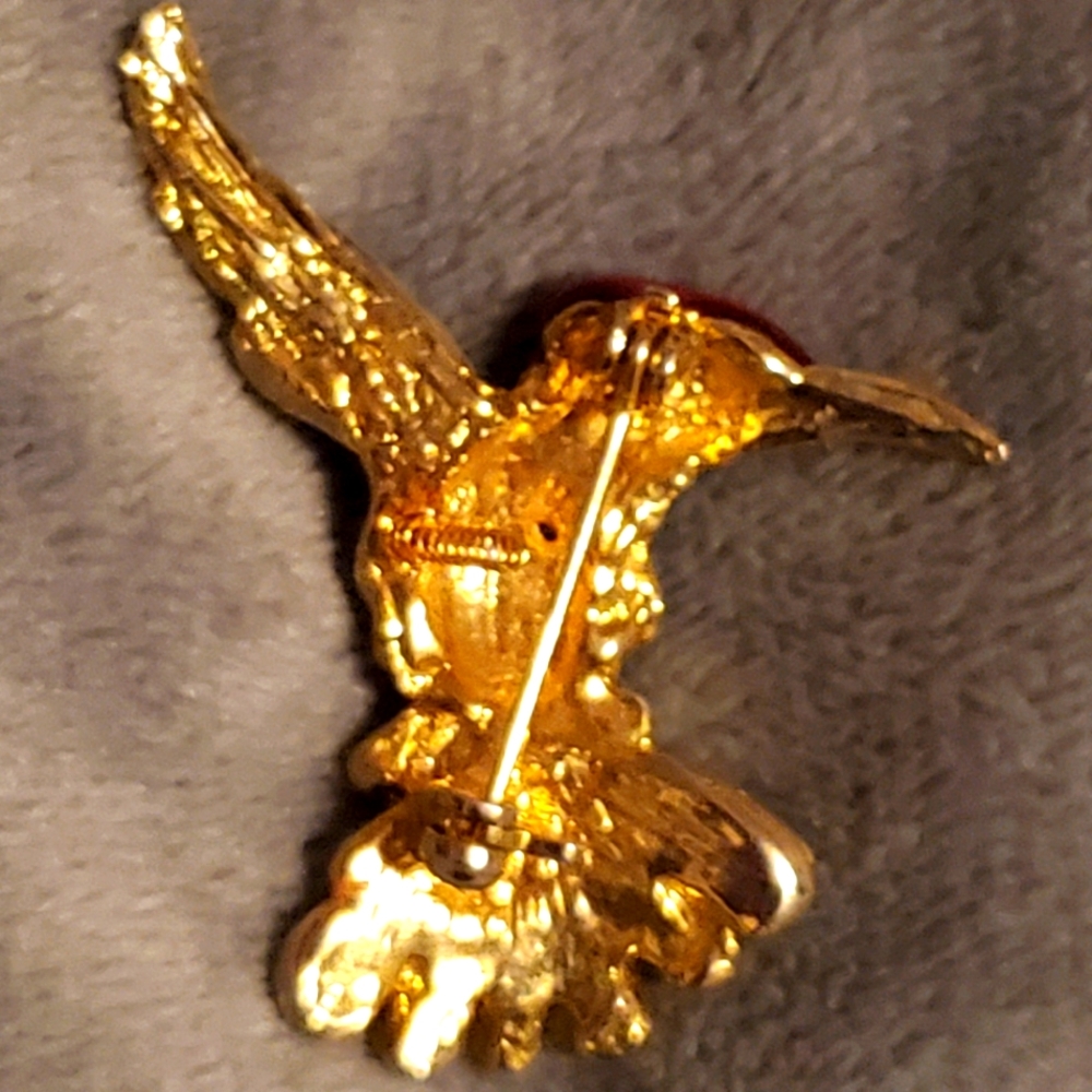 Hummingbird  Brooch - Picture 2 of 2